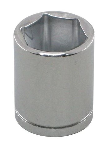 11 MM STANDARD 6 POINT 1/4" DRIVE METRIC SOCKET